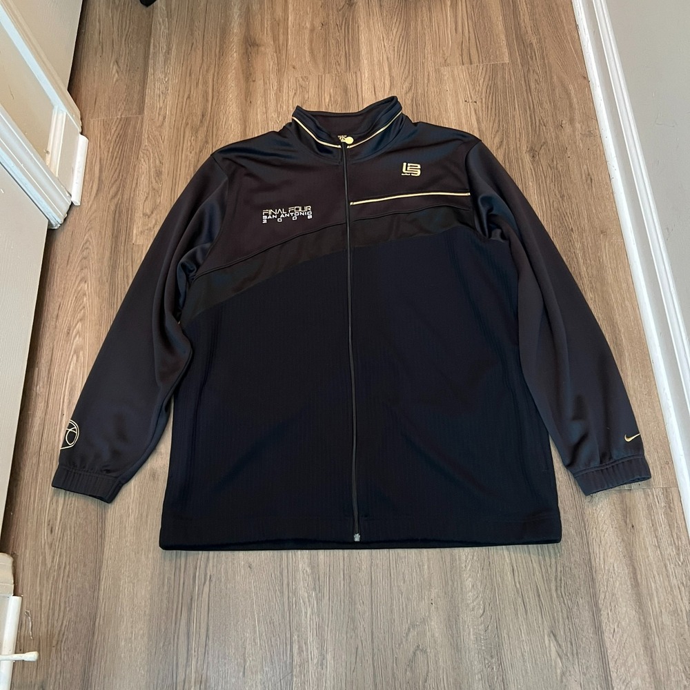 Nike LeBron James Final Four San Antonio 2008 XXL Full Zip Basketball Jacket